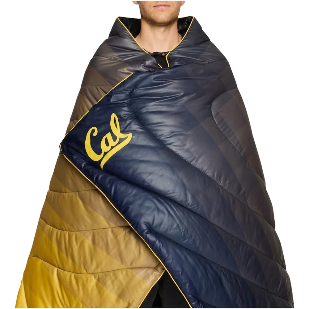 Cal Puffy Blanket - Gold and Black - Picture 2 of 7